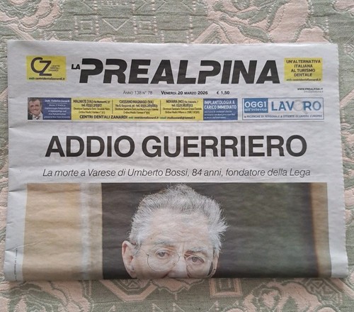 Umberto bossi prealpina - la,