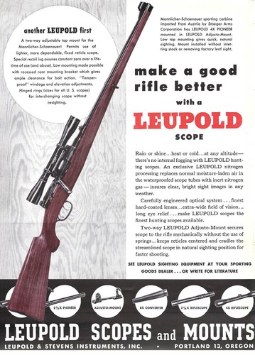 1953 leupold scope mounts - leupold, 2