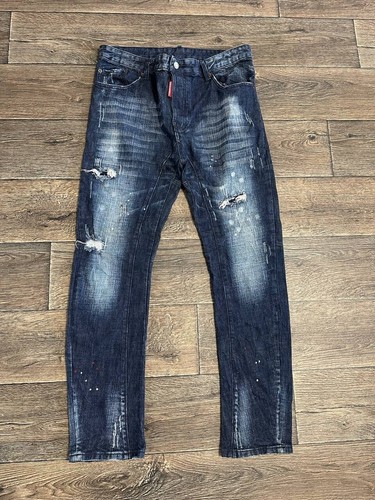 Jeans dsquared2 uomo blu y2k - uomo,