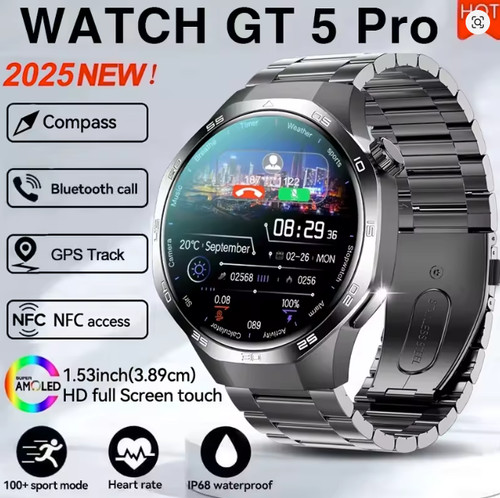 Gt5 pro smartwatch - gt5, uomo