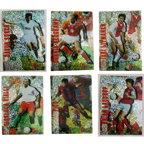 Carte calcio eurostars 1997 - carte,
