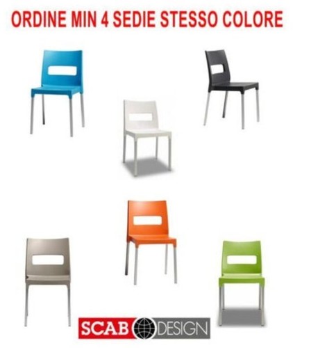 Sedia impilabile maxi - maxi, diva