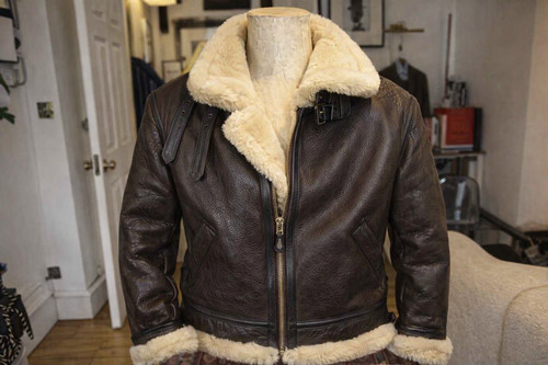 Aviator shearling jacket - aviator,