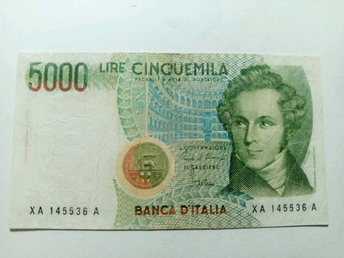 5000 lire bellini serie - 5000,