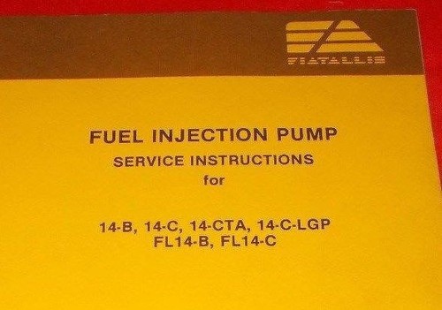 Fiat allis pompa iniezione - fiat,