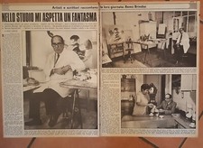CLIPPING REMO BRINDISI 3 PAGINE 1972 PITTORE