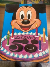DISNEY 50° ANNIVERSARIO COFANETTO AVVENTURE GIOCHI FIABE FUMETTI MONDADORI 1973