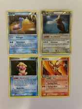 4 Carte Rare Pokemon (1 Holo)
