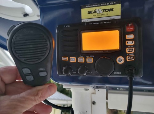 Radio marina vhf icom m504 - marina,