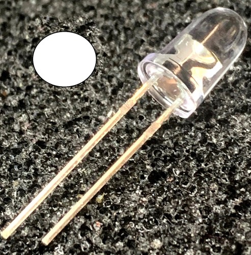 Led 5mm bianco - led,