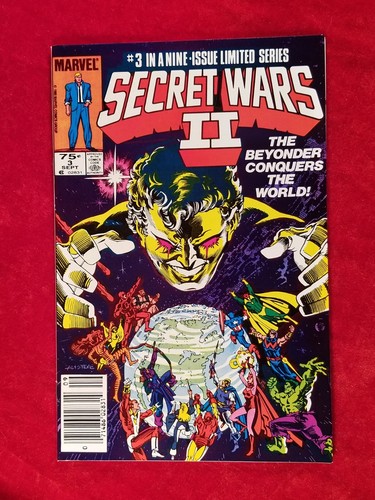 1985 secret wars 3 - secret, nm