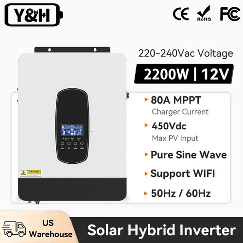 2200w 12v solar hybrid - solar,