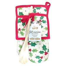 Set Cucina 3 Pezzi Cotone con