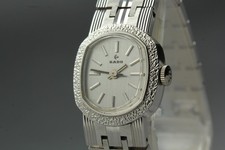 Raro orologio da donna anni 70 [Exc+5] RADO 333.7903.4 bracciale argento manu...