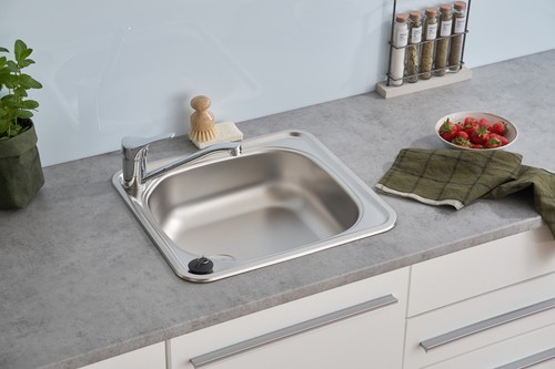 Acciaio inox lavello - acciaio,