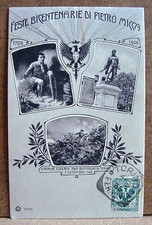 Feste bicentenarie di Pietro Micca [piccola, b/n, viaggiata]