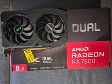 ASUS Dual Radeon RX 7600 V2 OC Edition 8GB GDDR6