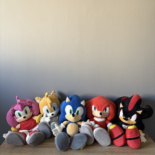 Set completo peluche sonic the - sonic,