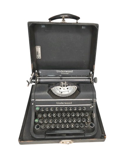 Macchina scrivere underwood - da,