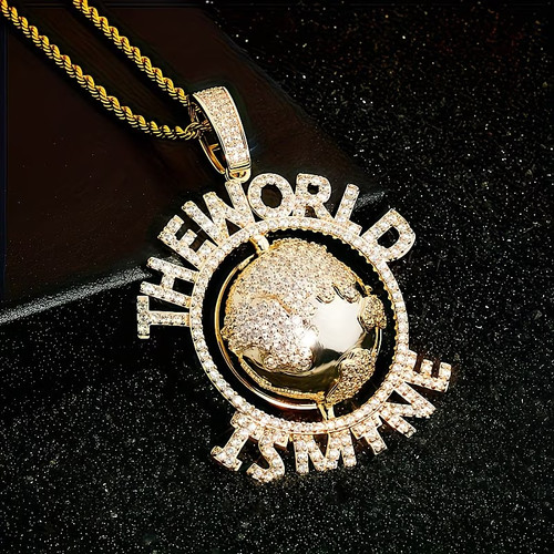 Collana con ciondolo terra