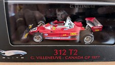 Ferrari 312 T2 #21 Villeneuve 1977 Canadian GP 1/43 Hot Wheels Elite F1 Limited