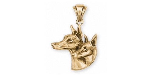 Doberman pincher gioielli oro - pincher,