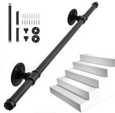 Corrimano Nero per Scale, 100