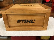 Scatola motosega in legno