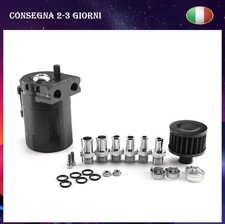 Decanter Vapori Olio, Universale Oil Catch Can, 300Ml Alluminio Recupero Vapori