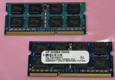 RAM portatile 8 GB 2x4 GB DDR3