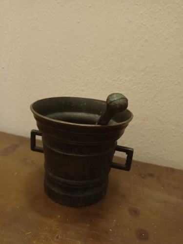 Mortaio bronzo - in,