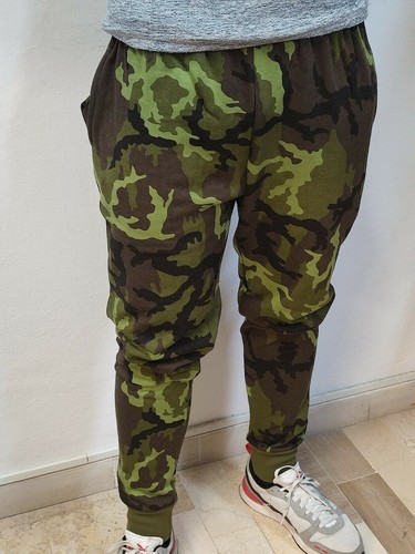 Pantalone tuta camo mimetico - tuta,
