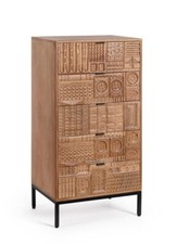 cassettiera entico design vintage industriale shabby chic casa ferro legno loft