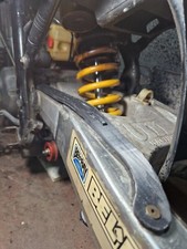 Slitta catena passacatena definitivo nero TM 450 125 SM SMR stampato 3D ASA 