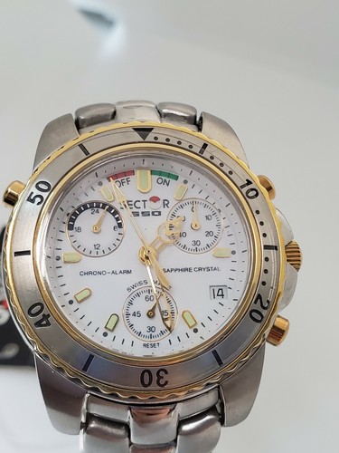 Sector 550 whit dial chrono - sector,