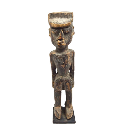 Statua vintage africana - , baule