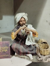 Pastore in terracotta con