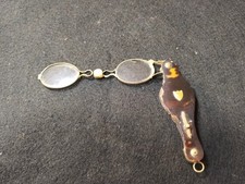 OCCHIALI PIEGHEVOLI DA TEATRO ANTICHI PRIMI 900 CELLULOIDE