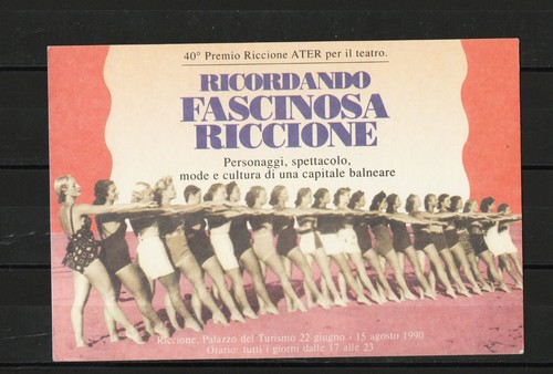 Cartolina riccione - -,