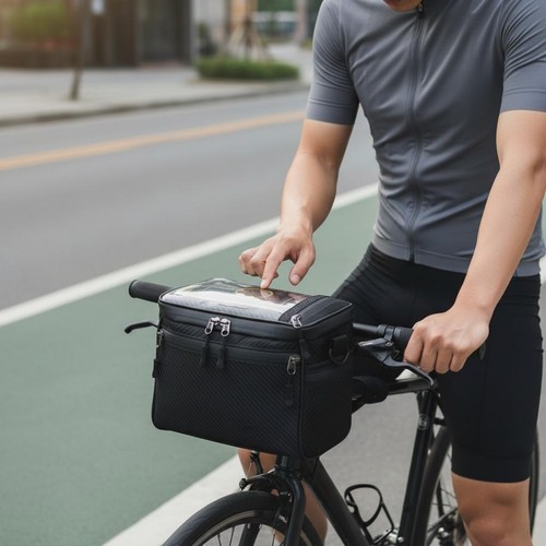 Borsa top tube - cinghie, a