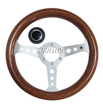 Volante sportivo mogano fiat - volante,