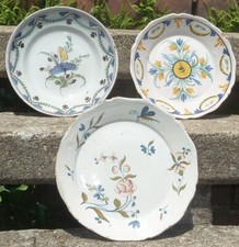 3 PIATTI FRANCESI (1740-1760)