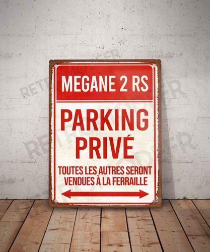 Plaque métal vintage - , renault