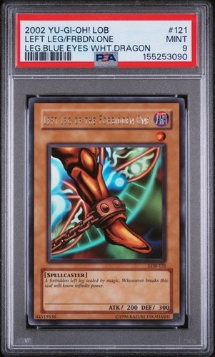 Psa 2002 left leg - 2002, yu-gi-oh!