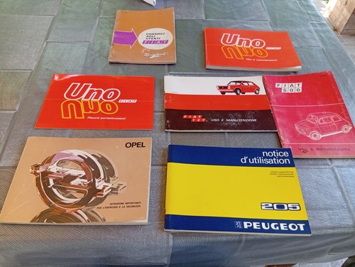 Lotto libretti uso - lotto, e