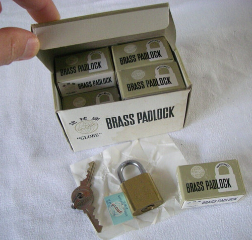 Neuf vintage lot cadenas - de, 12