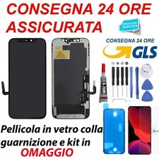 DISPLAY TOUCH SOFT OLED GX APPLE IPHONE 12 / 12 PRO 120 HZ SCHERMO MONITOR VETRO