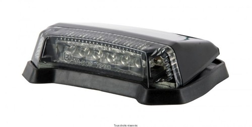 Fanale faro nero stop - faro,