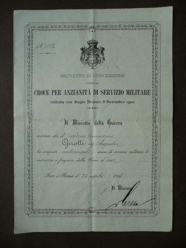 Militaria decorazioni 1908 - militaria,