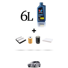 HOFFCAR Kit tagliando 4 FILTRI